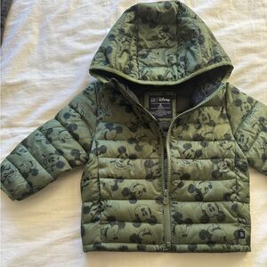 Disney Mickey Mouse Hooded puffer Jacket